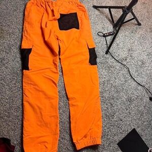 Y2K Luxury Samii Ryan orange cargo pants Size XS